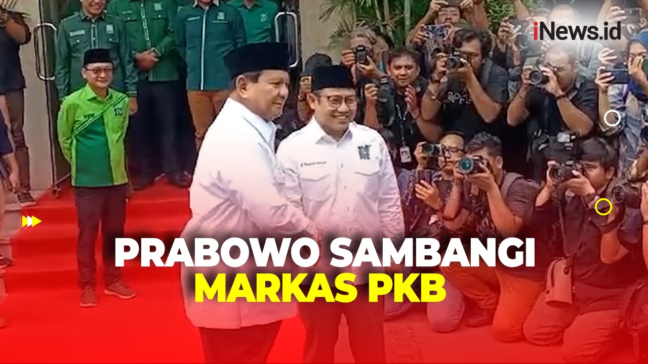 Usai Penetapan KPU, Prabowo Temui Cak Imin dan Elite PKB