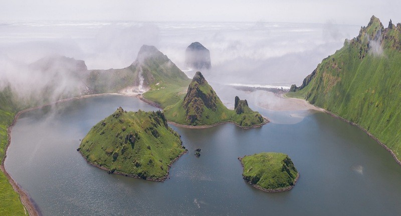 Pulau Tersembunyi di Samudra Pasifik Diperebutkan Rusia dan Jepang, Pantas Keindahannya seperti Ini