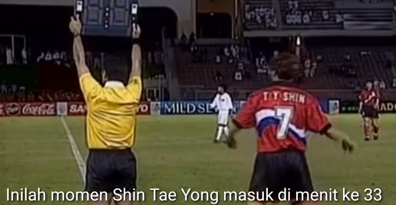 Momen Shin Tae-yong Bela Korea Selatan Bungkam Timnas Indonesia di Piala Asia 1996, Garuda Takluk 4-2