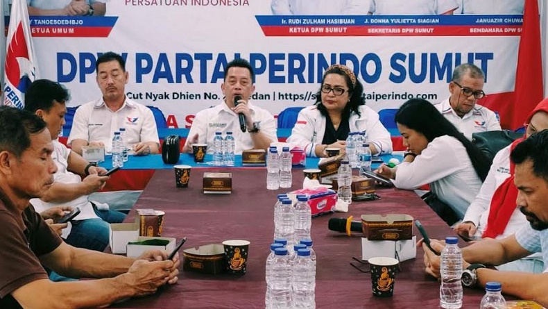 Usung JTP di Pilkada Taput 2024, Partai Perindo Sumut Buka Peluang Komunikasi dengan PDIP