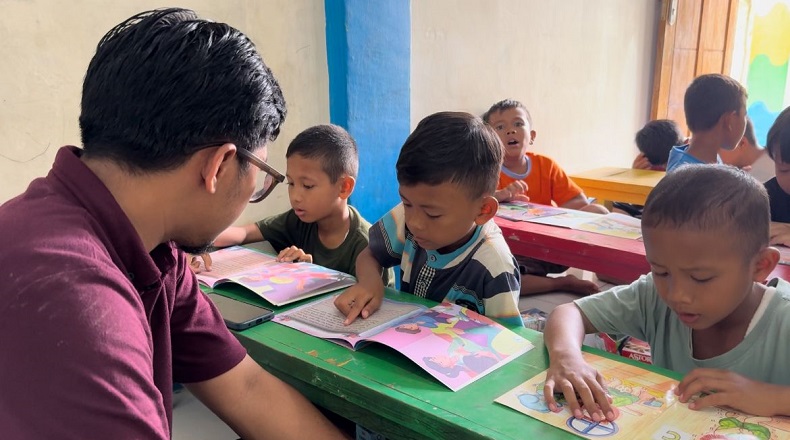 Terima Donasi Buku Bacaan dari MNC Peduli, Rumah Pelangi: Tambah Wawasan Anak-anak