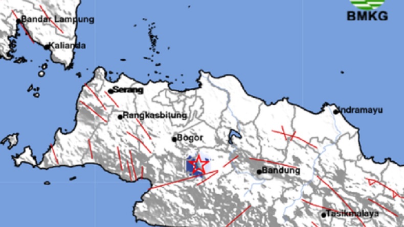 Gempa M3,1 Guncang Sukabumi, BMKG: Akibat Aktivitas Sesar Cugenang