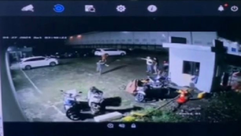 Terekam CCTV, Pengunjung Hotel di Banyumas Tembak Mati Juru Parkir
