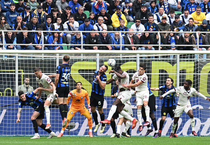 Hasil Inter Vs Torino: Calhanoglu Brace, Nerazzurri Perkasa di Kandang