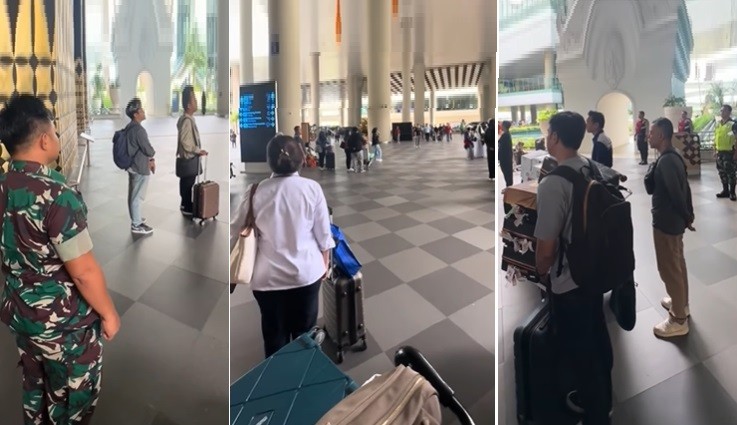 Viral, Calon Penumpang Bandara YIA Diminta Sikap Sempurna saat Lagu Indonesia Raya Diputar