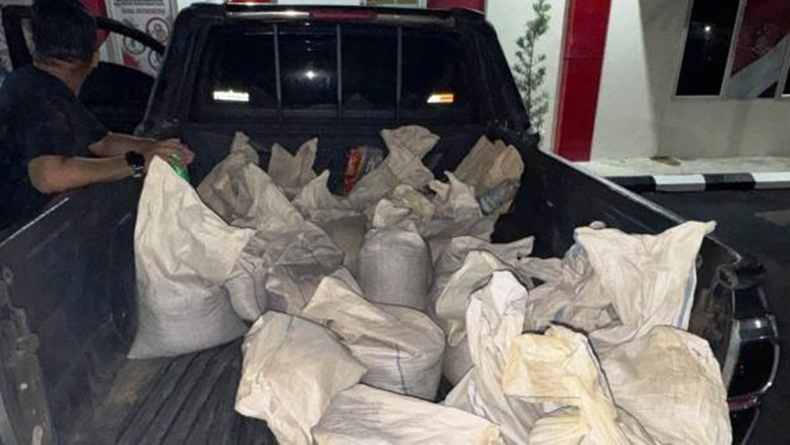 Polisi Tangkap Penampung 1.226 Kilogram Timah Ilegal di Bangka Barat