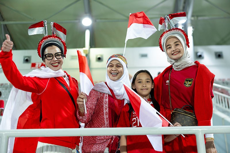 Timnas Indonesia Tak Sendirian Lawan Arab Saudi, Ribuan Suporter Siap Merahkan Stadion