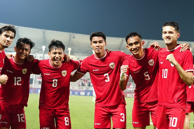 Hasil Timnas Indonesia U-23 Vs Irak: Tendangan Roket Ivar Jenner Bawa Garuda Muda Unggul 1-0
