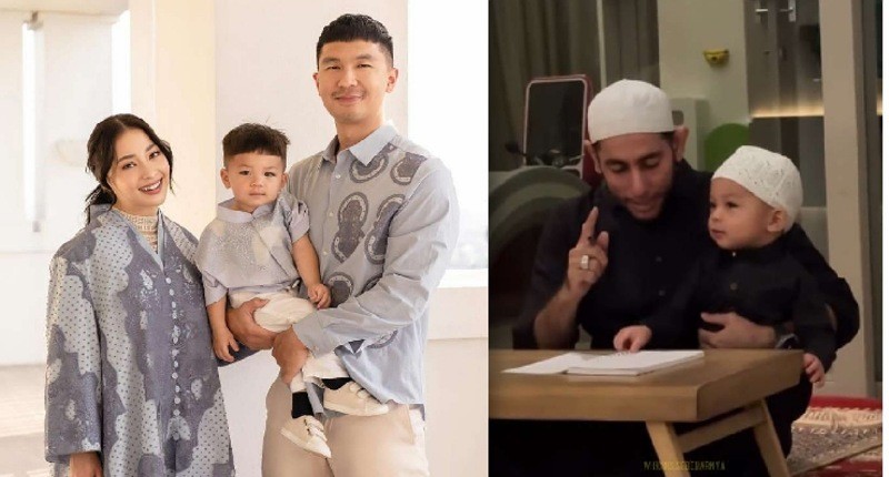Nikita Willy Datangkan Guru Ngaji dari Arab untuk Ajarin Baby Issa Ngaji, Netizen: The Best!