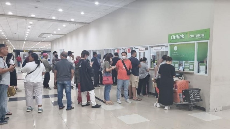 Bandara Sam Ratulangi Manado Ditutup, 38 Penerbangan Ditunda Total Bawa 3.842 Penumpang