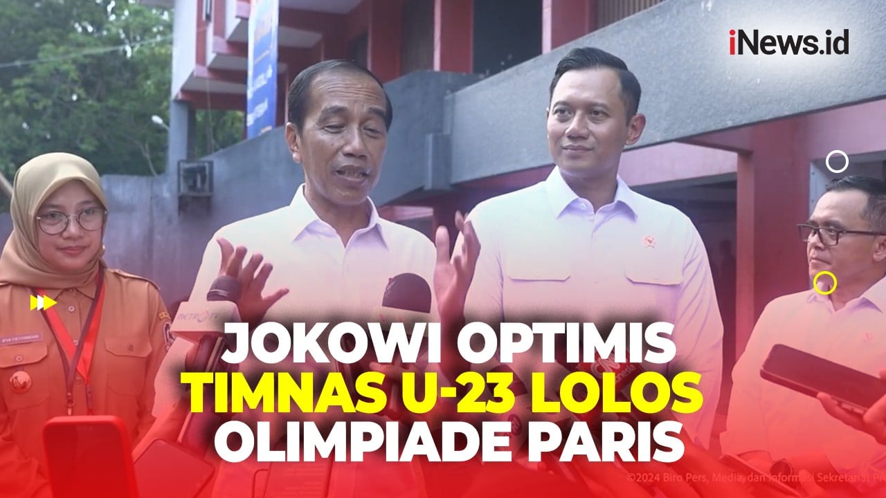 Optimis Timnas U-23 Lolos Olimpiade Paris 2024, Jokowi: Feeling Saya Masuk