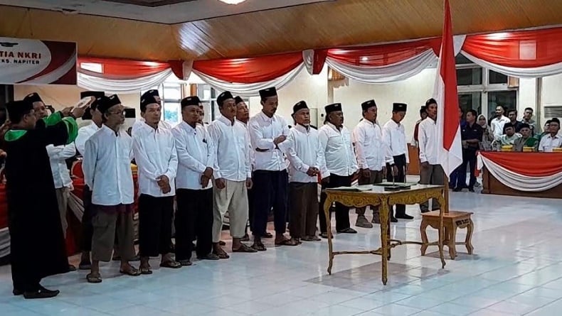 16 Eks Anggota JAS, JAD dan Napiter di Jambi Lepas Baiat, Ucap Ikrar Setia NKRI