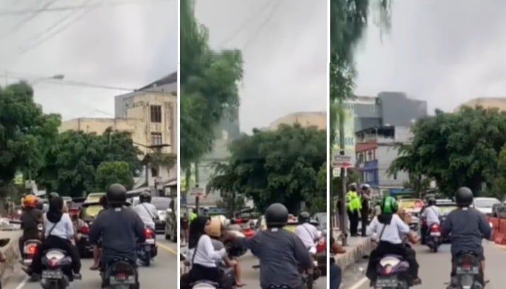 Viral Driver Ojol Pinjamkan Helm ke Penumpang Motor Lain saat Ada Razia Polisi, Netizen: Solidaritas Tinggi