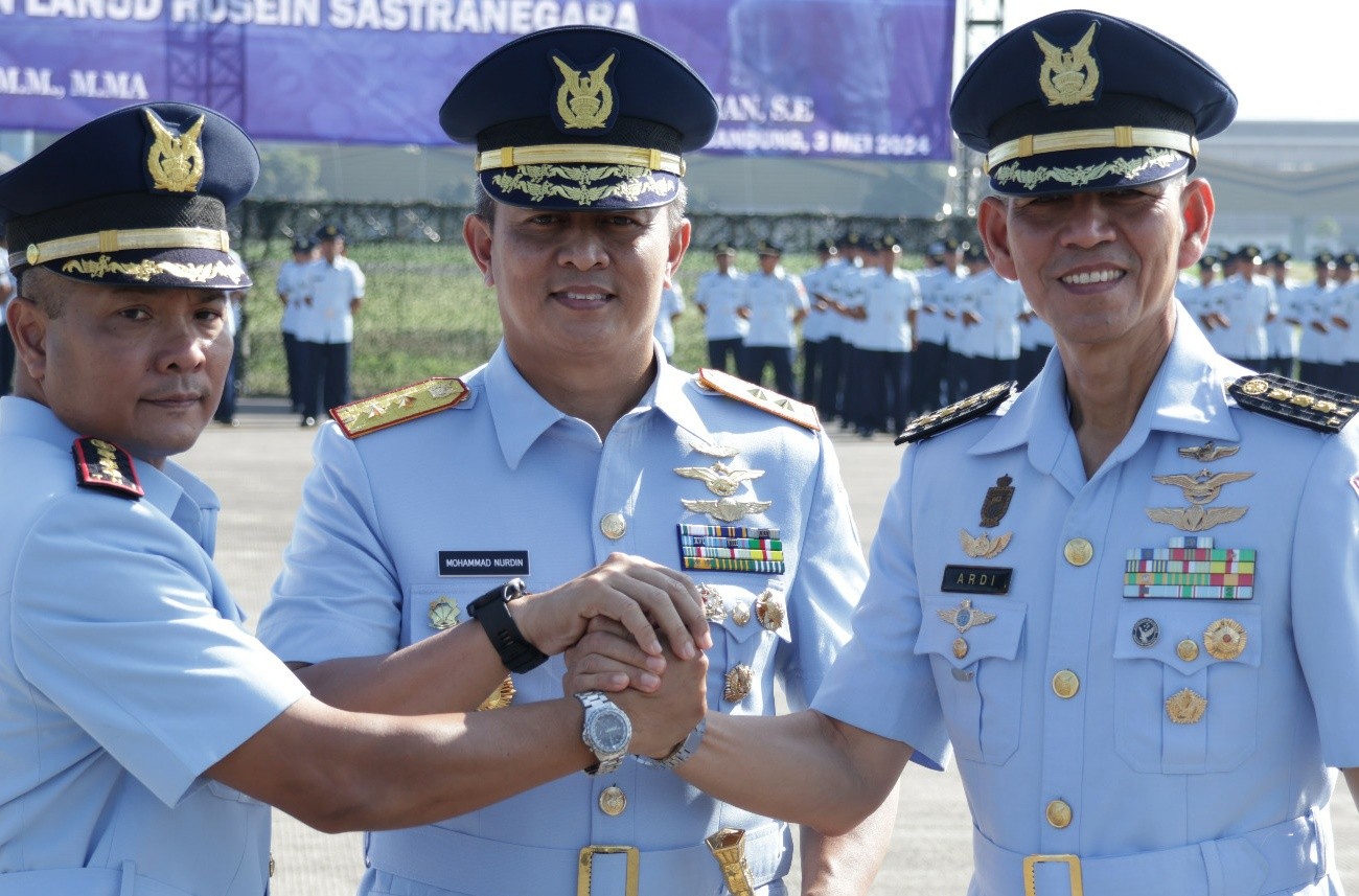 Kolonel Pnb Alfian Resmi Jabat Danlanud Husein Bandung Gantikan Ardi Syahri