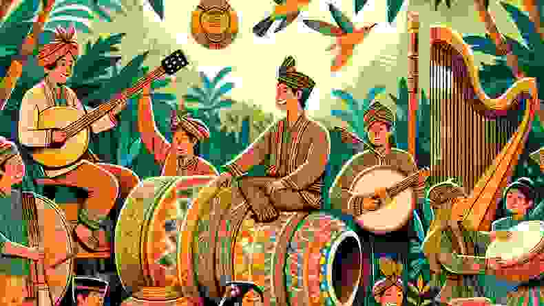 7 Lagu Daerah Sumatera Selatan Lengkap dengan Liriknya 