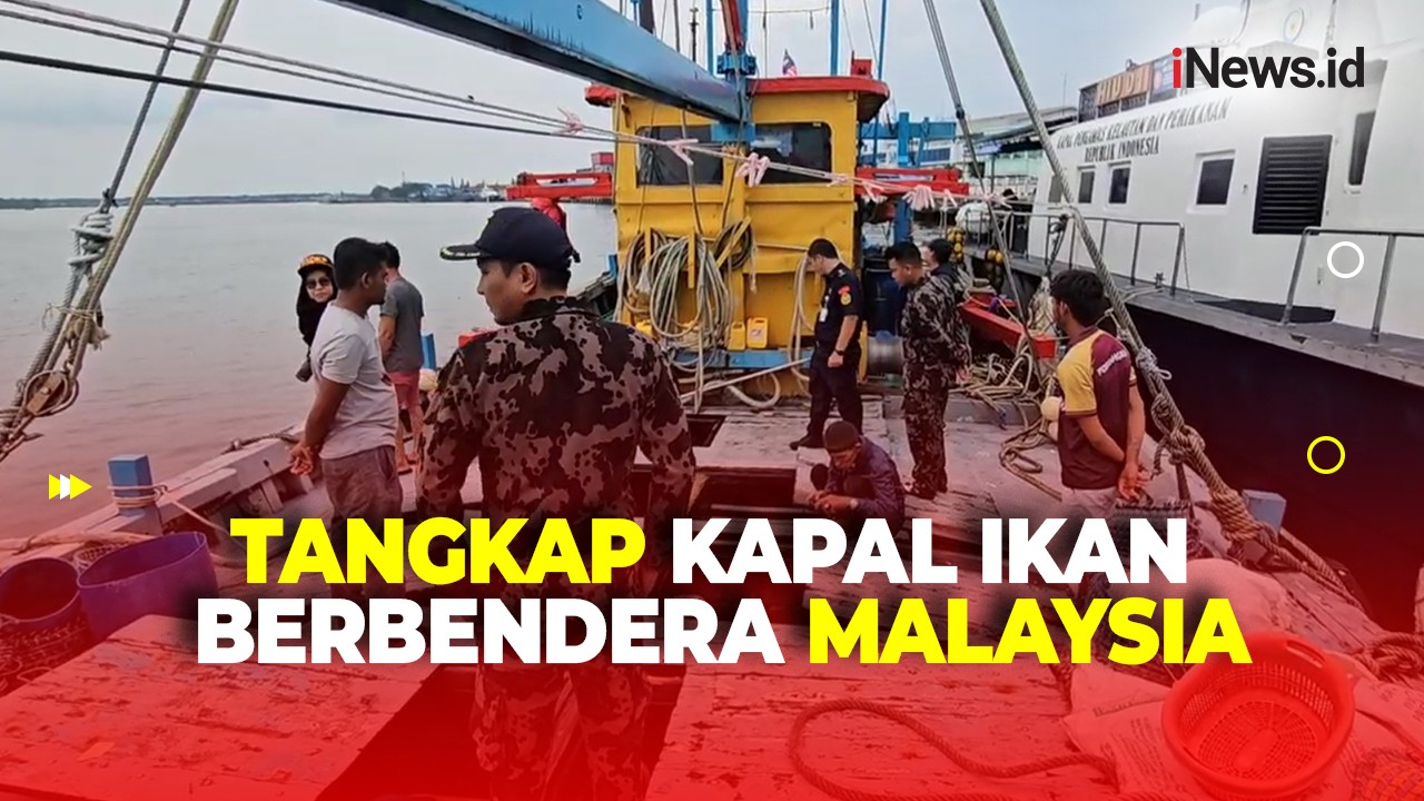 Curi Ikan di Selat Malaka, KKP Sergap Kapal Ikan Asing Berbendera Malaysia