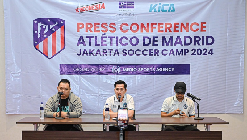 Atletico Madrid Jakarta Soccer Camp 2024 Digelar Juli, Cari Talenta Muda Indonesia