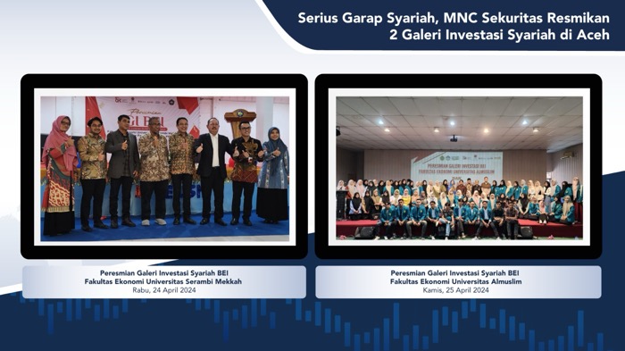 MNC Sekuritas Resmikan 2 Galeri Investasi Syariah di Aceh 