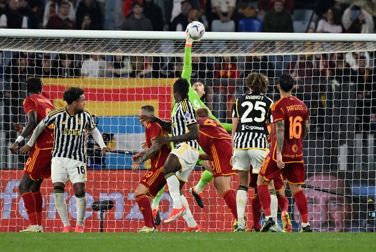 Hasil Roma Vs Juventus: Sengit! Giallorossi Ditahan Imbang di Kandang