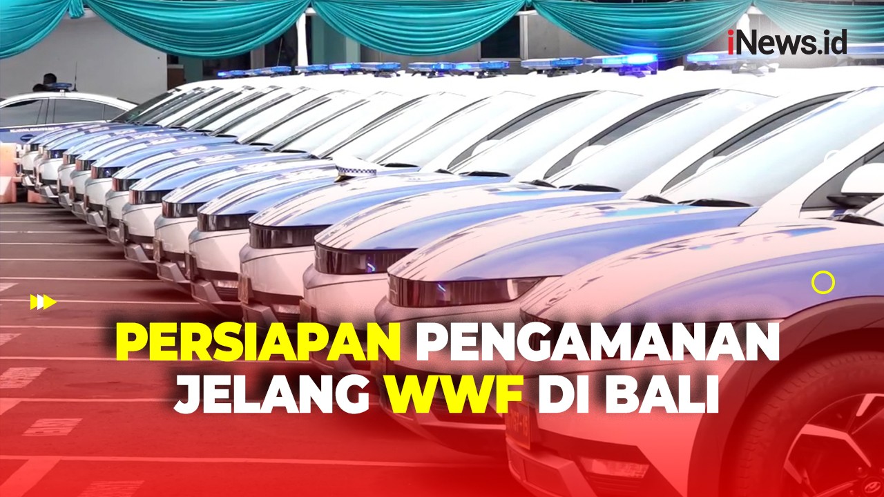 Ratusan Kendaraan Listrik Disiapkan Korlantas Polri Jelang WWF ke-10 di Bali