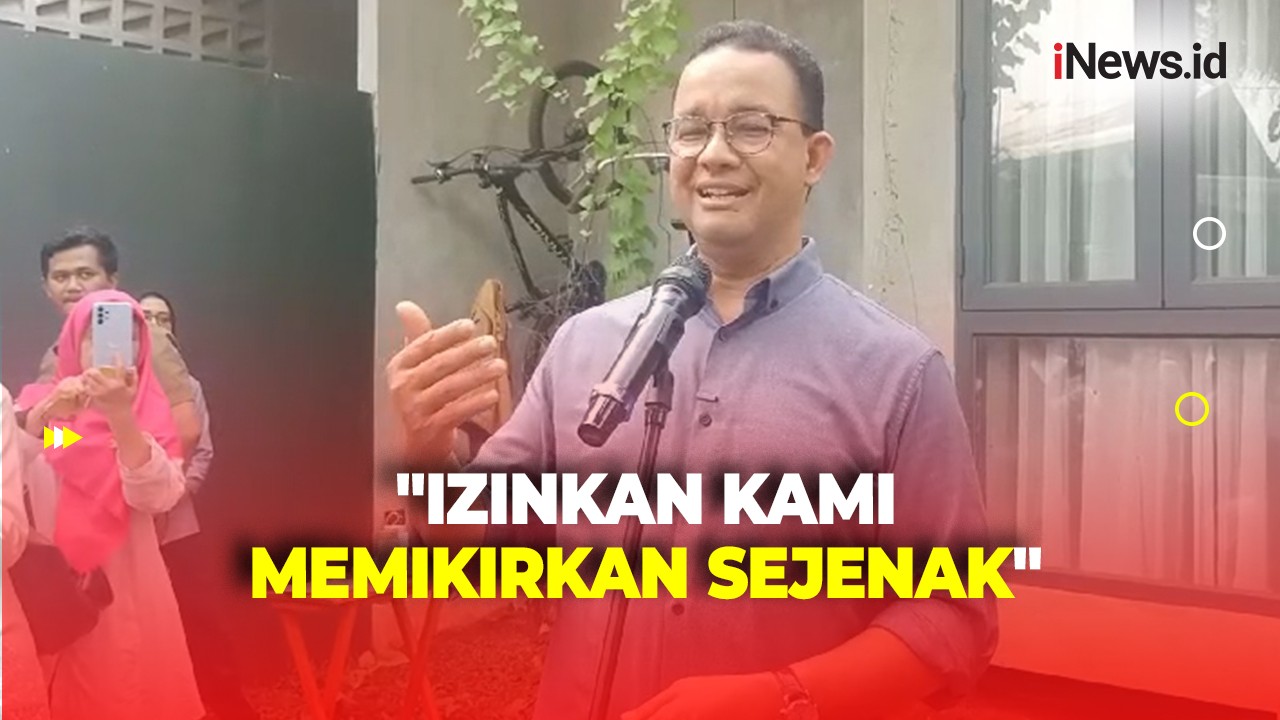 Diminta Relawan Maju Pilgub Jakarta, Anies: Izinkan Kami Memikirkan Sejenak