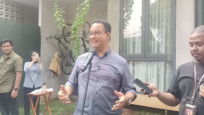 Respons Anies Diminta Warga Jaksel Jadi Gubernur Jakarta lagi