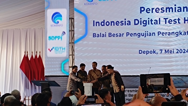 Jokowi Resmikan IDTH, Pusat Pengujian Perangkat Telekomunikasi Terbesar se-Asia Tenggara