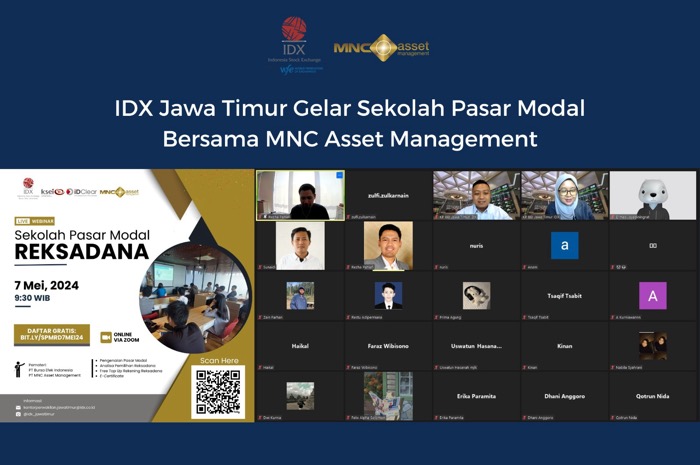 IDX Jawa Timur Gelar Sekolah Pasar Modal Bersama MNC Asset Management, Sasar Investor Pemula