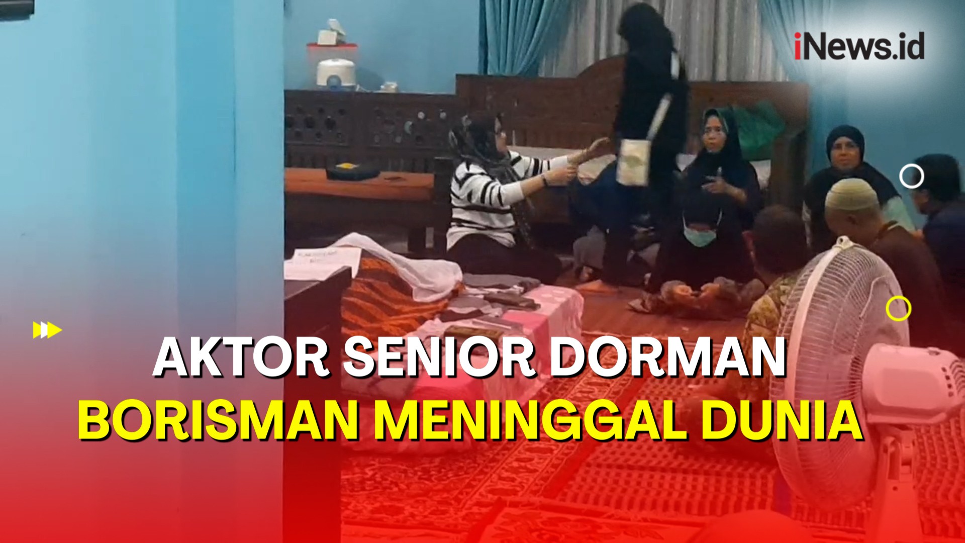 Suasana Rumah Duka Aktor Senior Dorman Borisman di Kramat Jati Jakarta Timur 