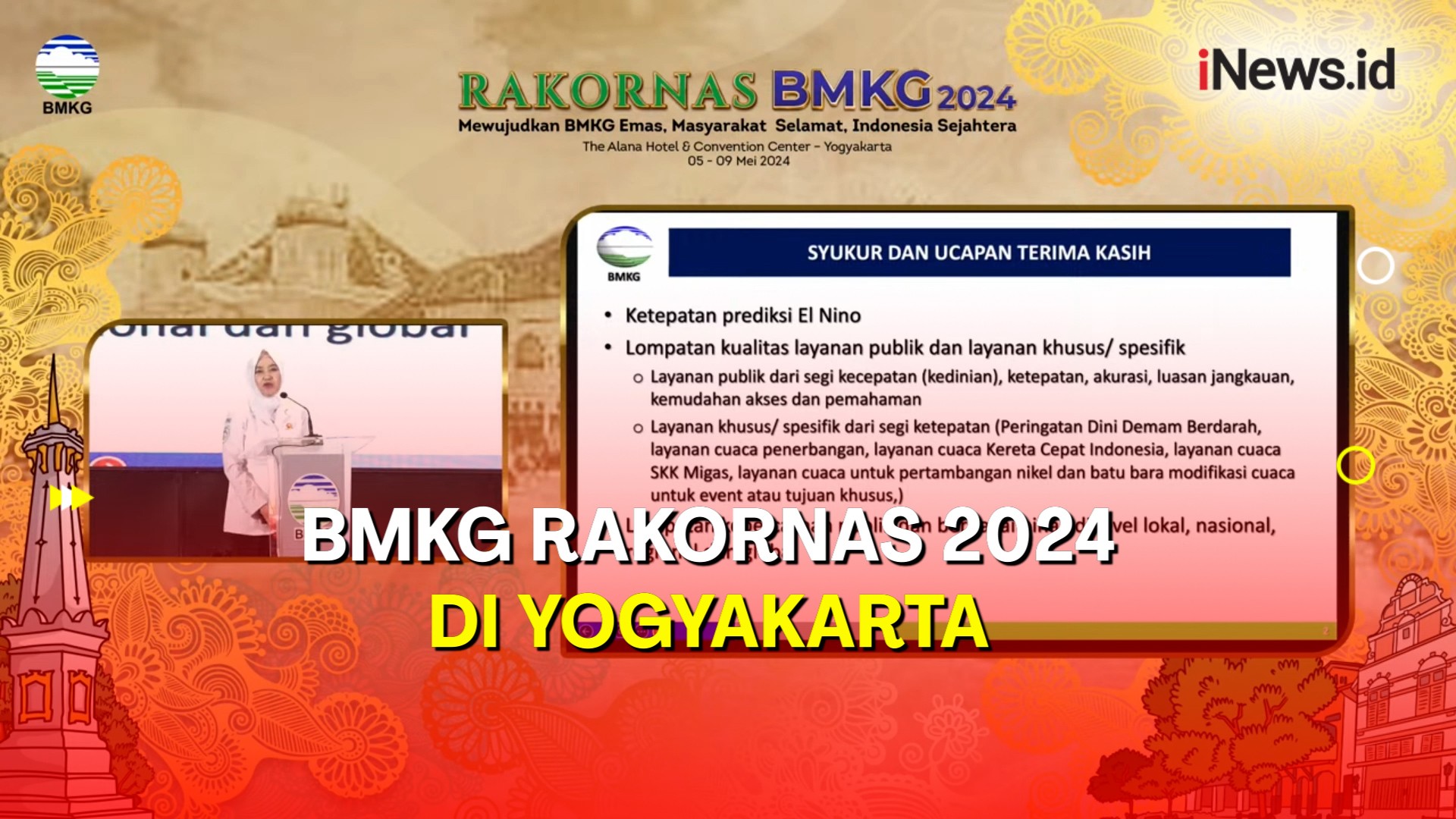  Rakornas 2024, BMKG Berkomitmen Tingkatkan Pelayanan dan Menuju Indonesia Emas 2024 