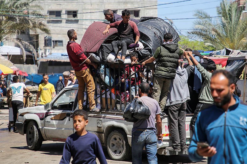 UNRWA: Warga Palestina yang Tinggalkan Rafah per Hari Ini Nyaris 450.000 Orang