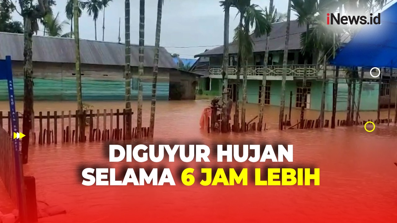 Curah Hujan Tinggi, Ratusan Rumah di Desa Puuwanggudu Kabupaten Konawe Utara Diterjang Banjir