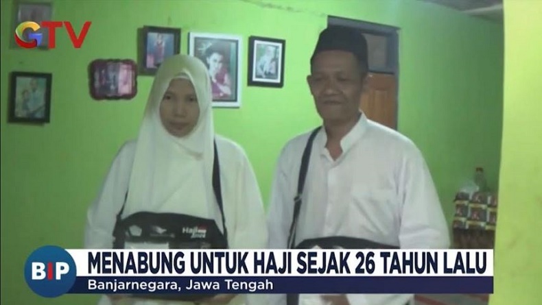 Kisah Mahrun Tukang Stempel di Banjarnegara, Menabung 26 Tahun demi Naik Haji