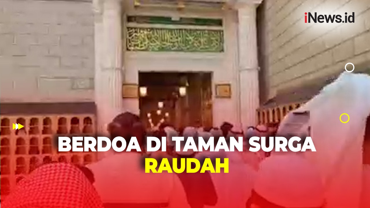 Melihat Taman Surga Raudah, Tempat Mustajab Doa di Masjid Nabawi