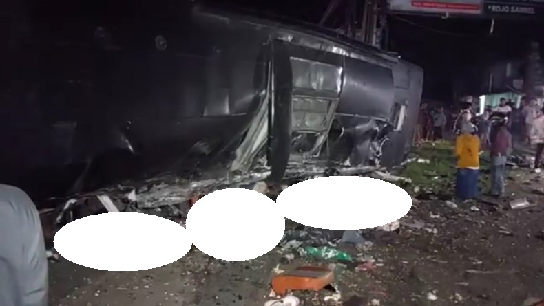 Kecelakaan Maut Bus Putra Fajar di Subang, Bawa 57 Orang Rombongan SMK Lingga Kencana