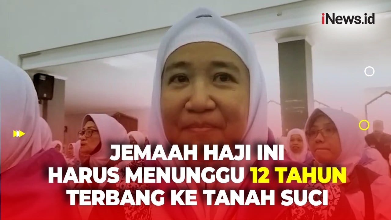 12 Tahun Menunggu, Jemaah Haji Asal Jakarta Ini Akhirnya Berangkat ke Tanah Suci