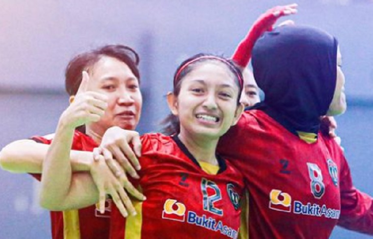 Hasil Liga Futsal Profesional Putri: Sengit! Muara Enim United Libas Binuang Angels