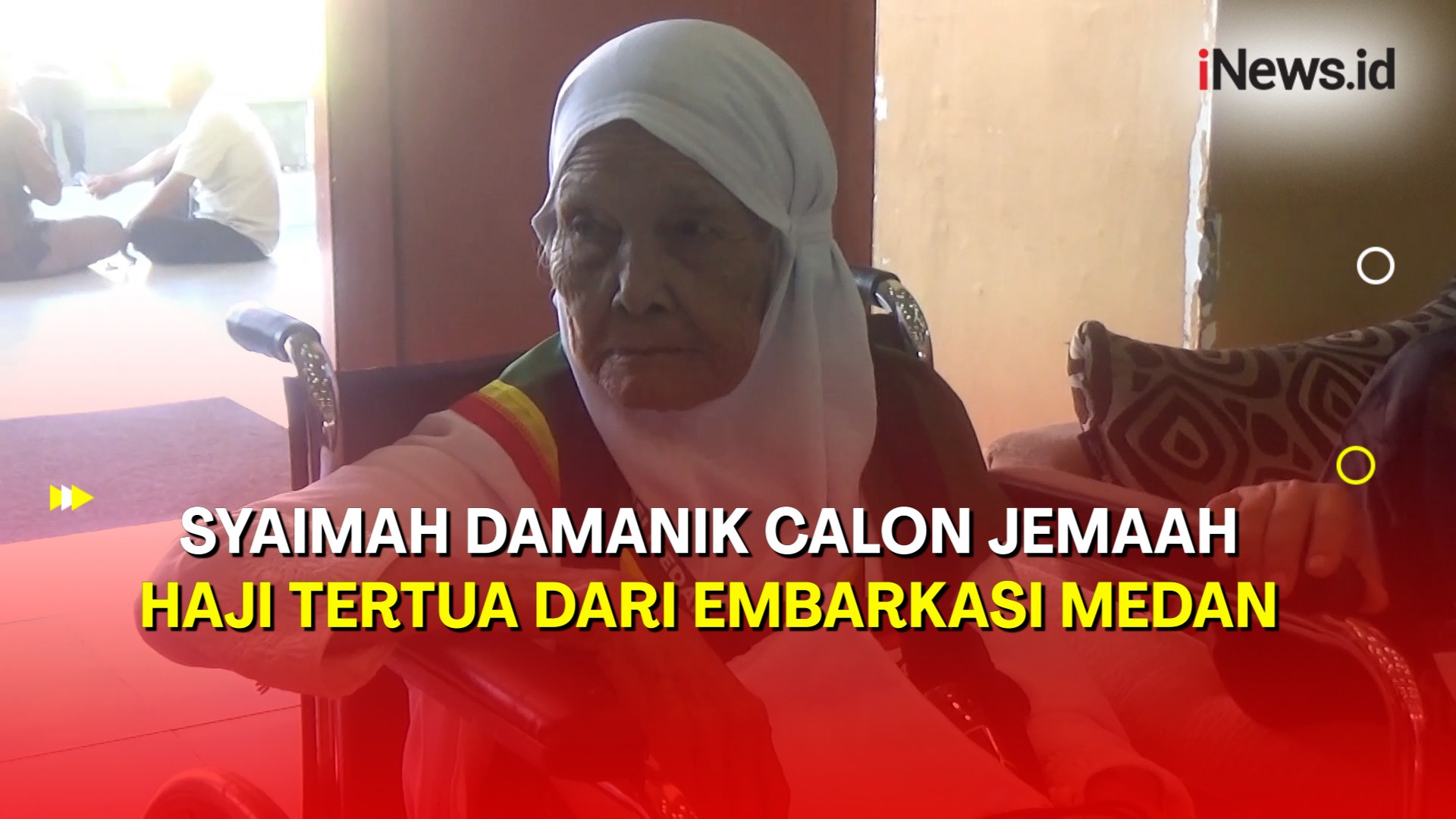 Berusia 95 Tahun, Syaimah Damanik Jadi Calon Jemaah Haji Tertua dari Embarkasi Medan 