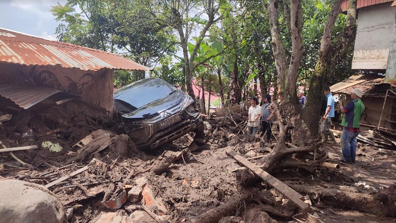 Update Senin Siang Korban Banjir Bandang dan Lahar Dingin di Agam, 20 Orang Tewas 3 Hilang
