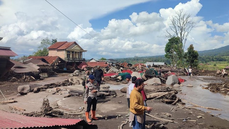 Jumlah Korban Banjir Lahar Dingin dan Longsor di Sumbar, 50 Orang Tewas 14 Hilang