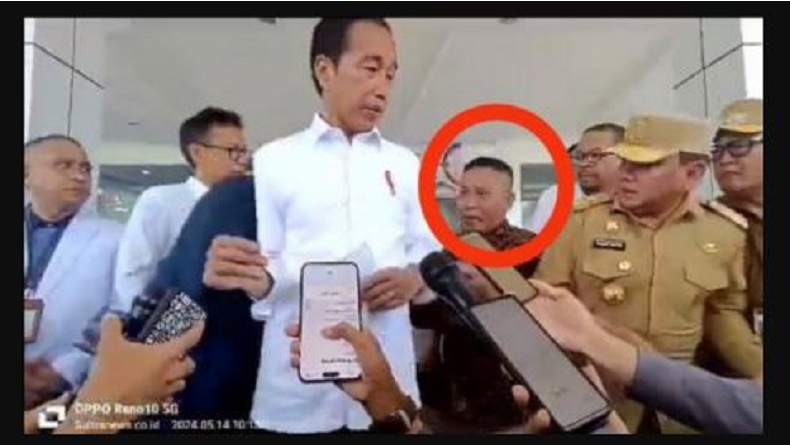 Viral Aksi Pria di Konawe Terobos Paspampres hingga Jokowi Terdorong