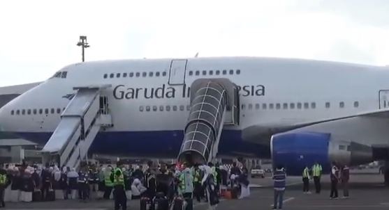 Kronologi Pesawat Angkut Calon Haji Kloter 5 Makassar Kembali ke Bandara Hasanuddin