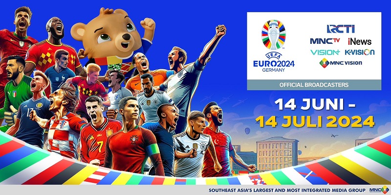 Daftar 24 Negara Kontestan Euro 2024, Saksikan di MNC Media & Entertainment!