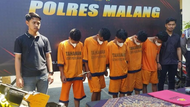 Mabuk Miras, Sekelompok Pemuda asal NTT Rusak Rumah Kontrakan di Malang