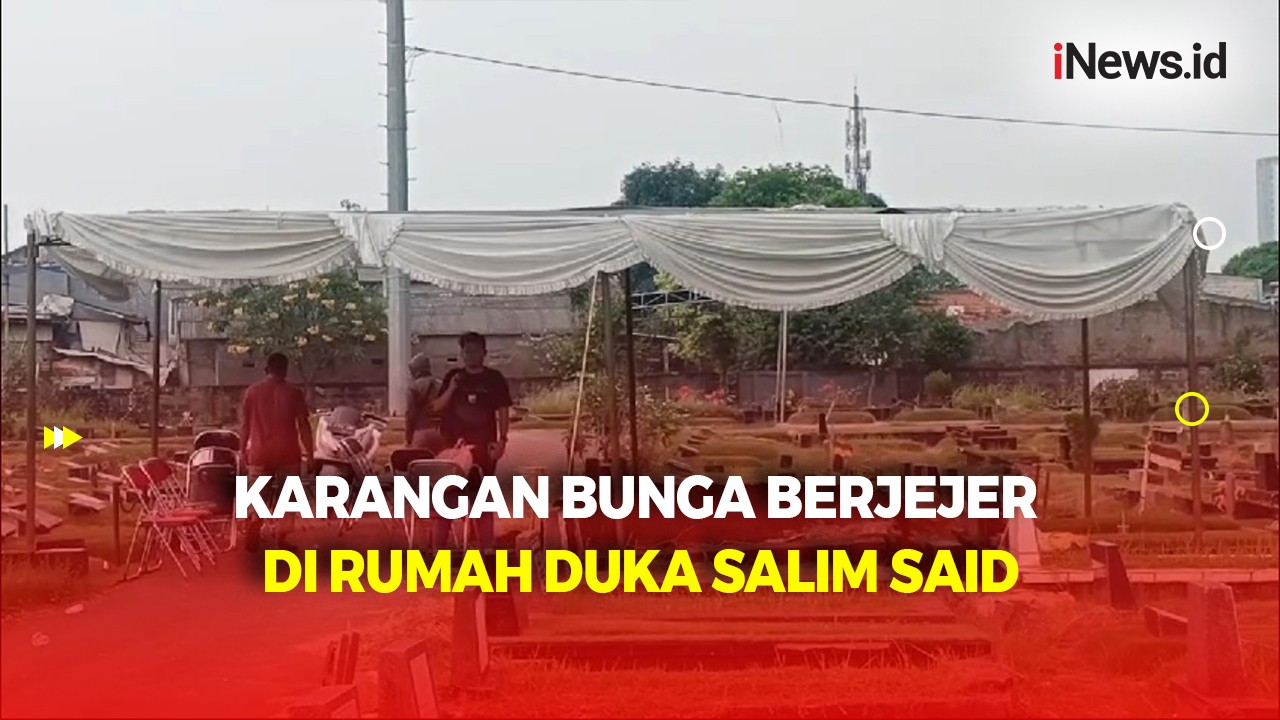 Begini Suasana di TPU Tanah Kusir Jelang Pemakaman Tokoh Pers Salim Said