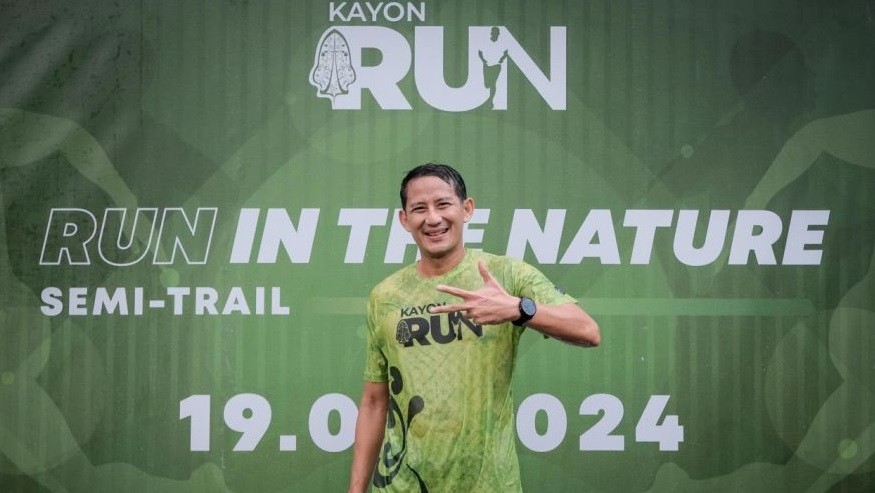 Menparekraf Sandiaga Apresiasi Kayon Run 2024, Perkuat Pariwisata Berbasis Olahraga