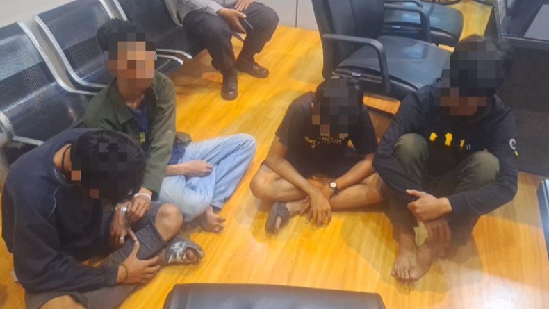 Polisi Tangkap 5 Remaja hendak Tawuran di Senen Jakpus, Sita 3 Celurit