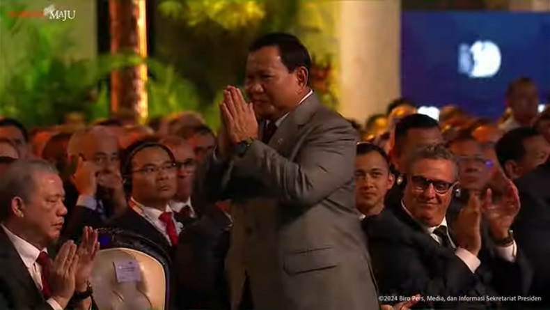 Jokowi Perkenalkan Prabowo sebagai Presiden Terpilih 2024-2029 Di KTT WWF