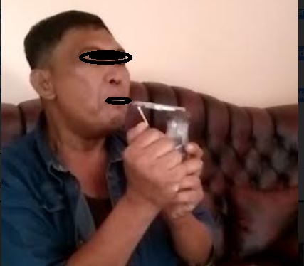 Usai Viral, Pria Lampung Timur Isap Sabu Ngaku Kebal Hukum Serahkan Diri ke Polisi