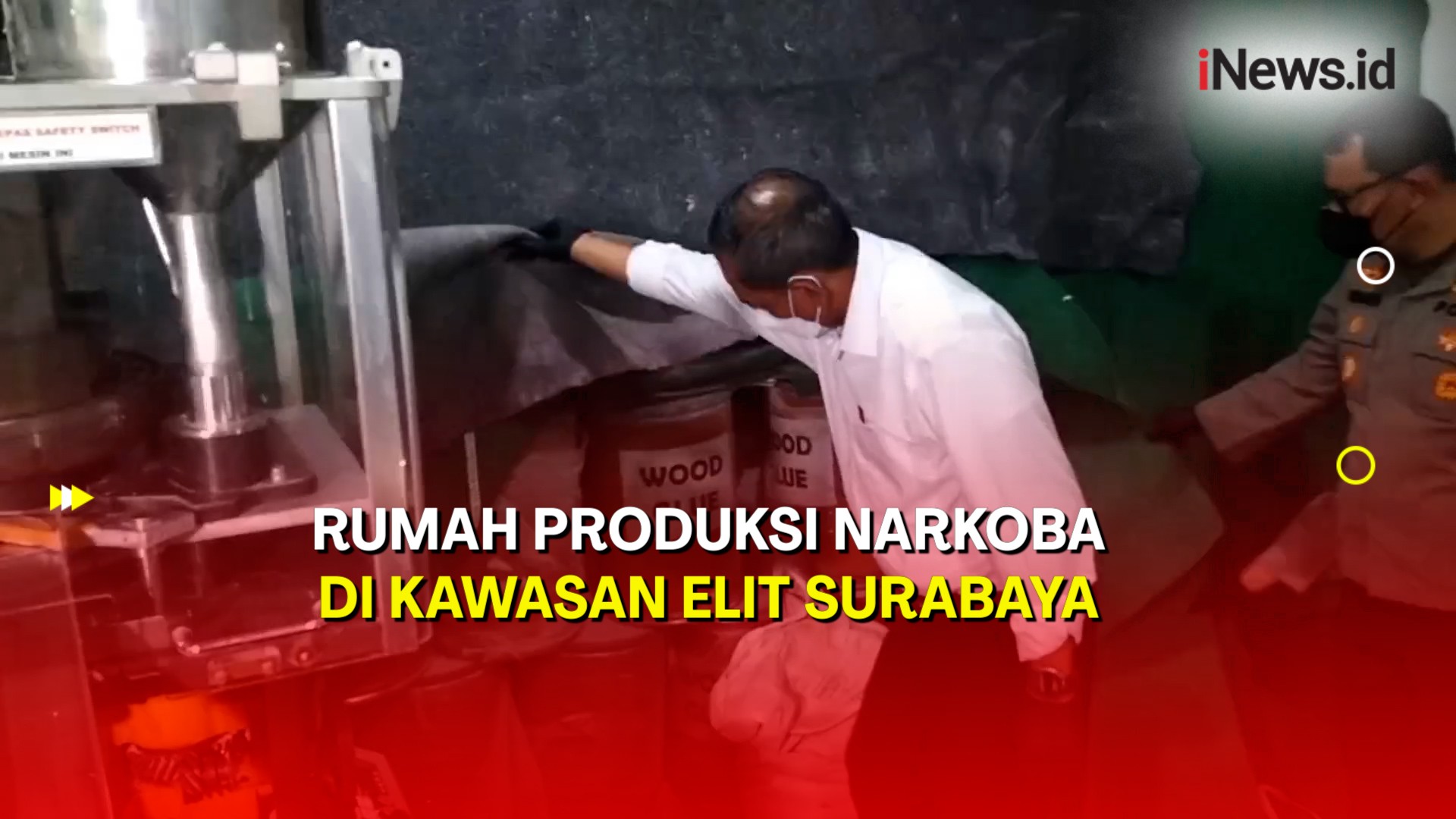 Polda Jatim Bongkar Pabrik Narkoba di Kawasan Elit Surabaya, 6 Juta Obat Berbahaya Disita